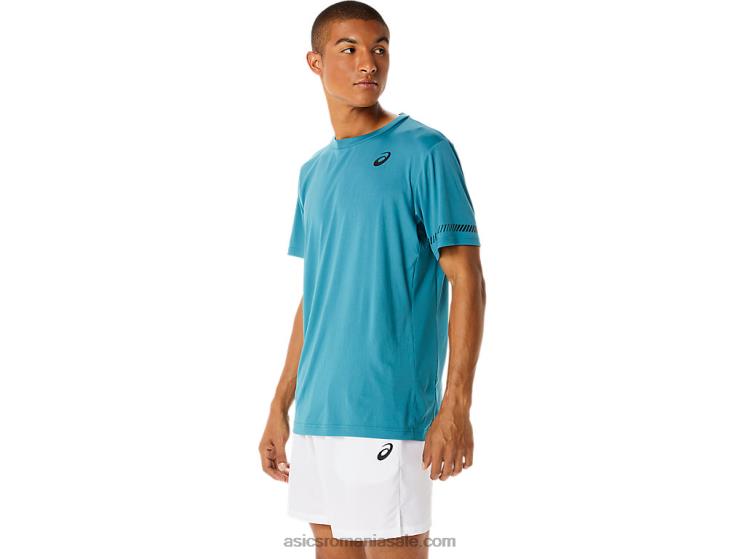 Asics pin cețos tricou pentru bărbați cu mânecă scurtă ZF4641138