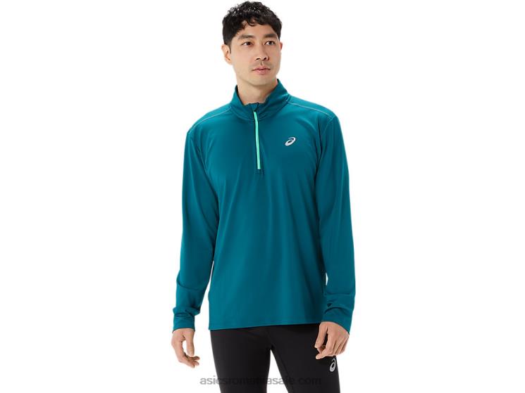 Asics pin de catifea/frunza noua jumătate de fermoar gata pentru bărbați ZF464975