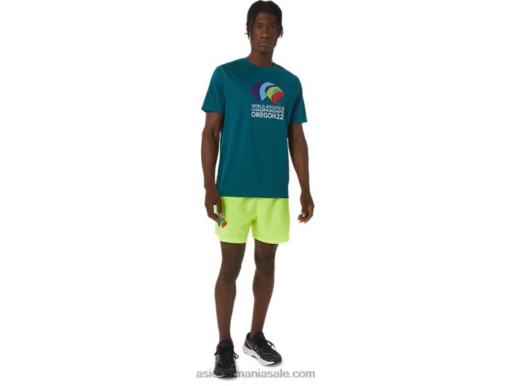 Asics pin de catifea mânecă scurtă pentru bărbați pregătit ii ZF4641235