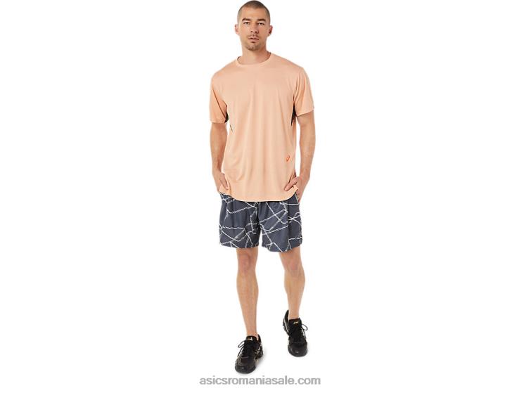 Asics vară dună erica top cu mânecă scurtă cu imprimeu gel-cool pentru bărbați ZF4641452