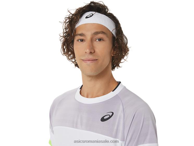 Asics violet amurg/cer moale top cu mânecă scurtă pentru bărbați ZF464441