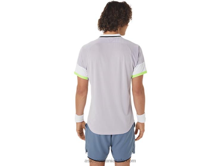 Asics violet amurg/cer moale tricou polo pentru bărbați ZF464550