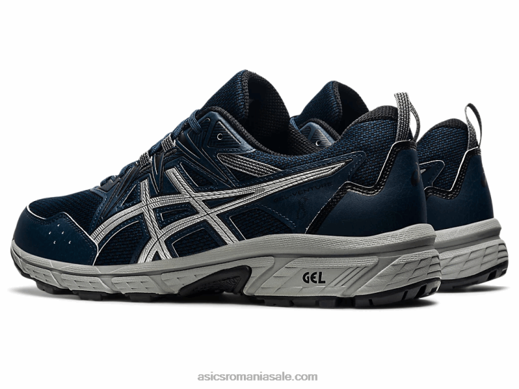 Asics albastru francez/argint pur gel-venture 8 extra lat ZF4641804
