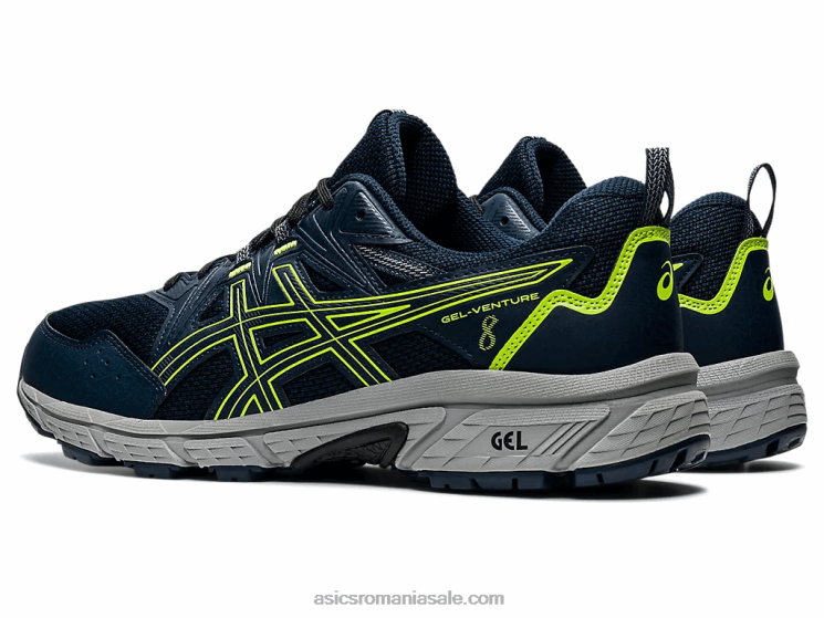 Asics albastru francez/verde pericol gel-venture 8 ZF4641496