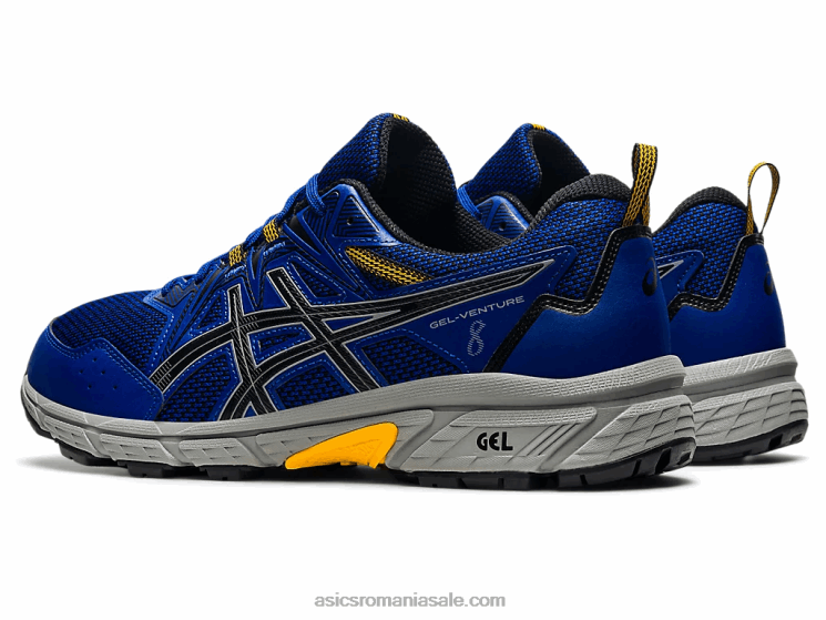 Asics albastru monaco/negru gel-venture 8 extra lat ZF4641591