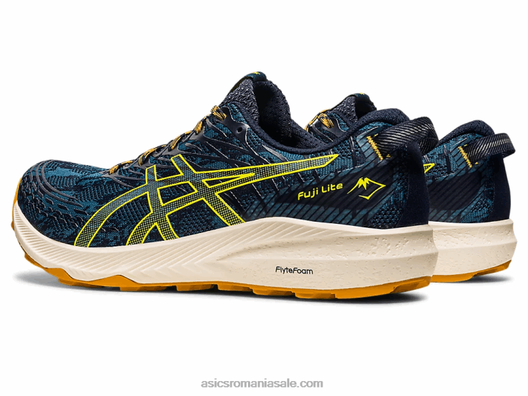 Asics cerneală teal/galben auriu fuji lite 3 ZF464624