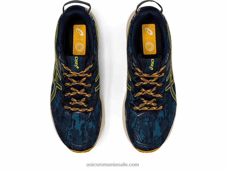 Asics cerneală teal/galben auriu fuji lite 3 ZF464624