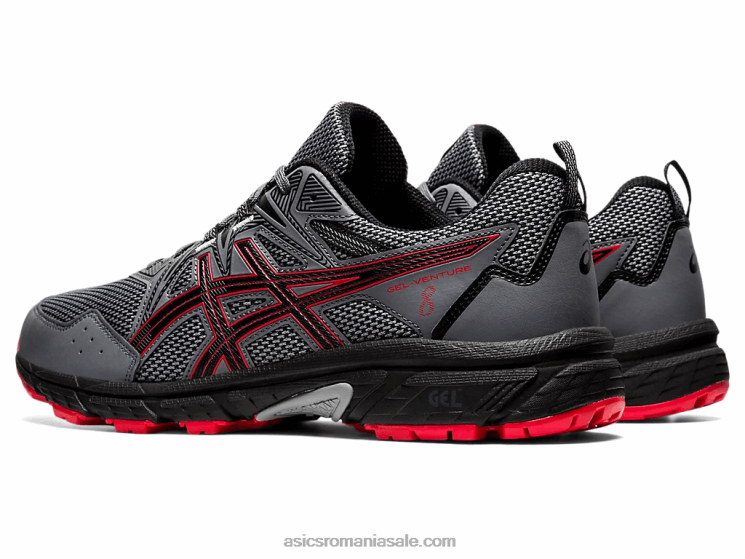 Asics metropolă/roșu clasic gel-venture 8 extra lat ZF4641864