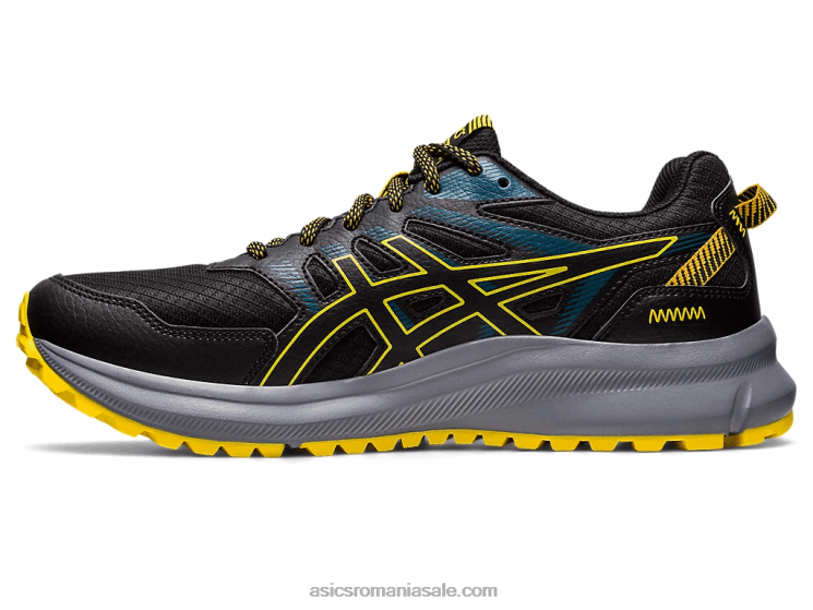 Asics negru/galben auriu cercetător traseu 2 ZF464408