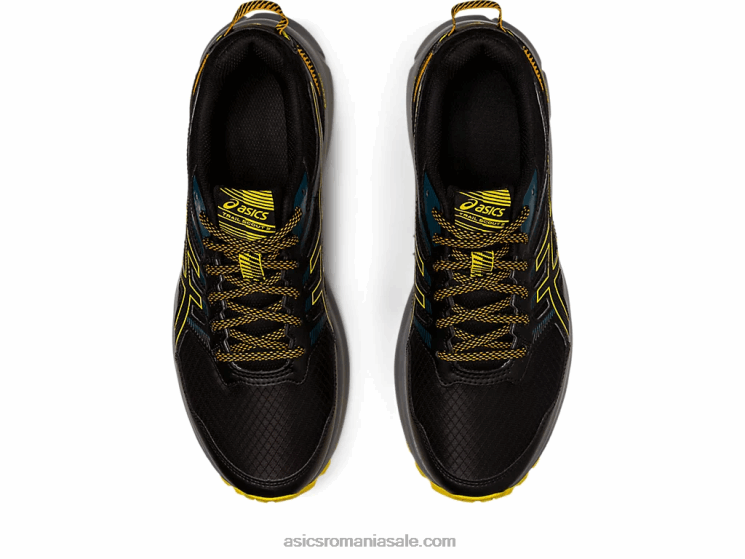 Asics negru/galben auriu cercetător traseu 2 ZF464408