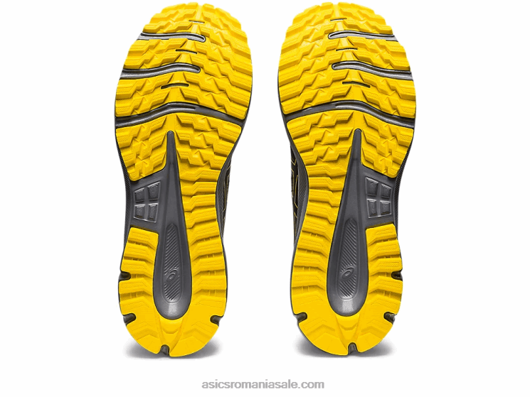 Asics negru/galben auriu cercetător traseu 2 ZF464408