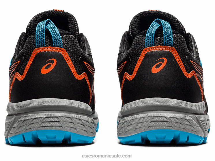 Asics negru/portocaliu galben gel-venture 8 ZF4641898
