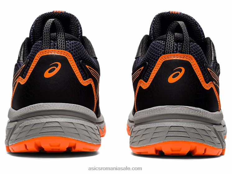 Asics negru/portocaliu șocant gel-venture 8 ZF4641490