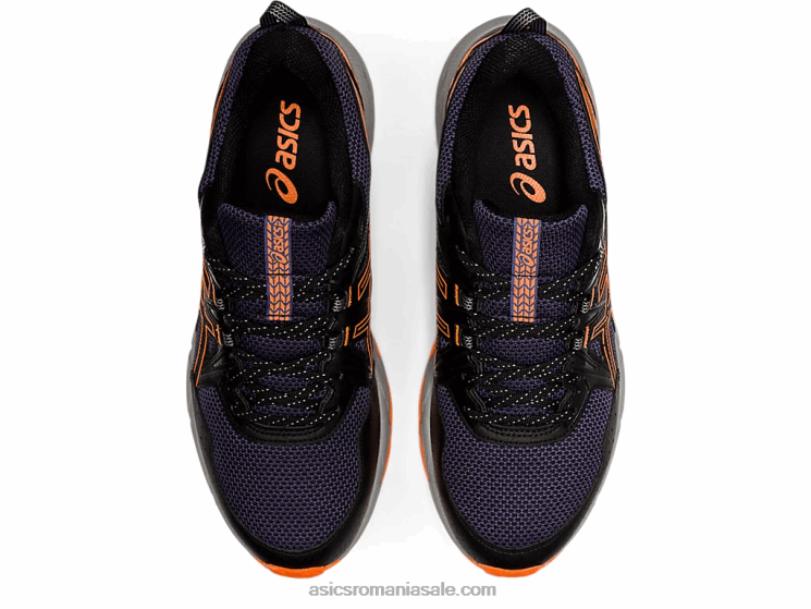 Asics negru/portocaliu șocant gel-venture 8 ZF4641490