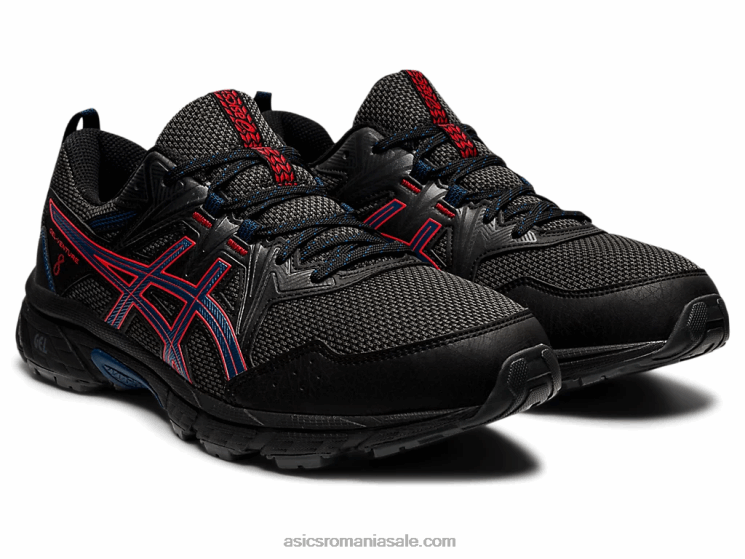 Asics negru/rosu aprins gel-venture 8 ZF4641488