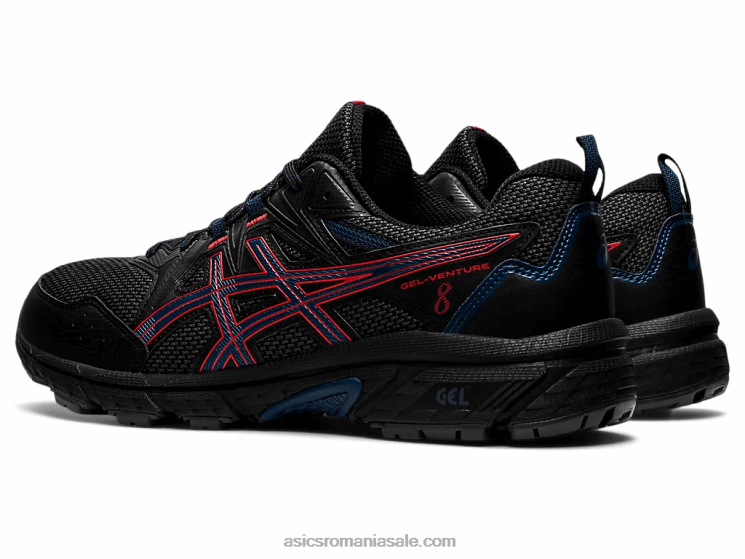 Asics negru/rosu aprins gel-venture 8 ZF4641488