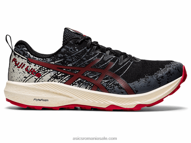 Asics negru/rosu electric fuji lite 2 ZF4641661