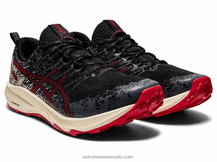 Asics negru/rosu electric fuji lite 2 ZF4641661
