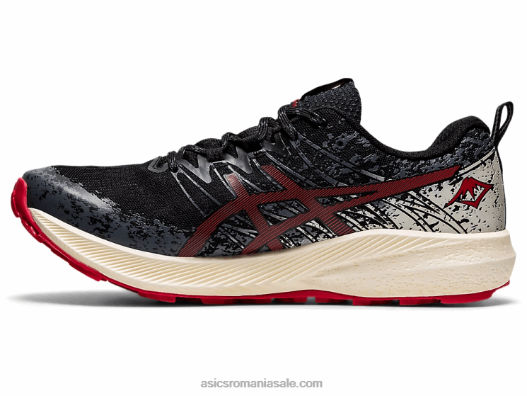 Asics negru/rosu electric fuji lite 2 ZF4641661