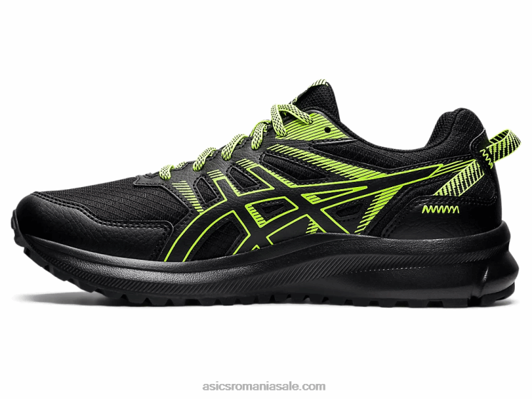 Asics negru/verde pericol cercetător traseu 2 ZF4641535