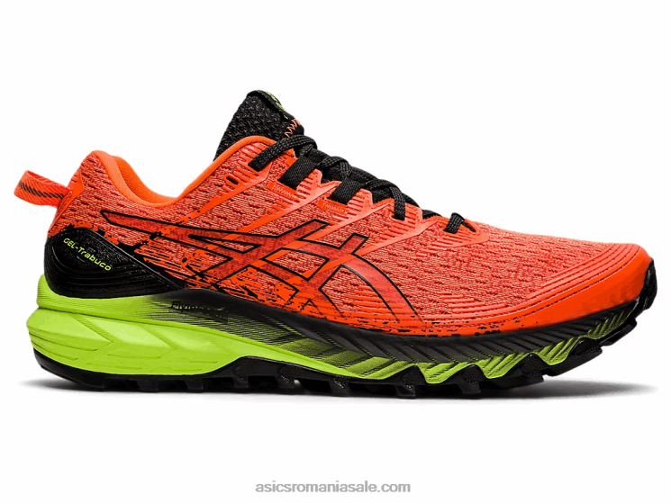 Asics portocaliu/negru șocant gel-trabuco 10 ZF4641456
