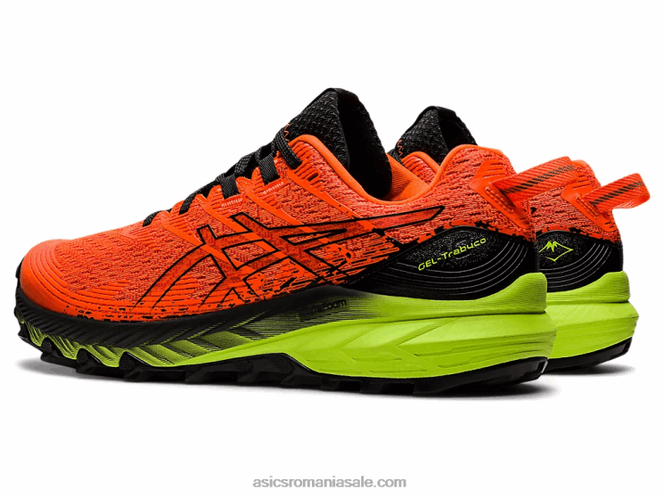 Asics portocaliu/negru șocant gel-trabuco 10 ZF4641456