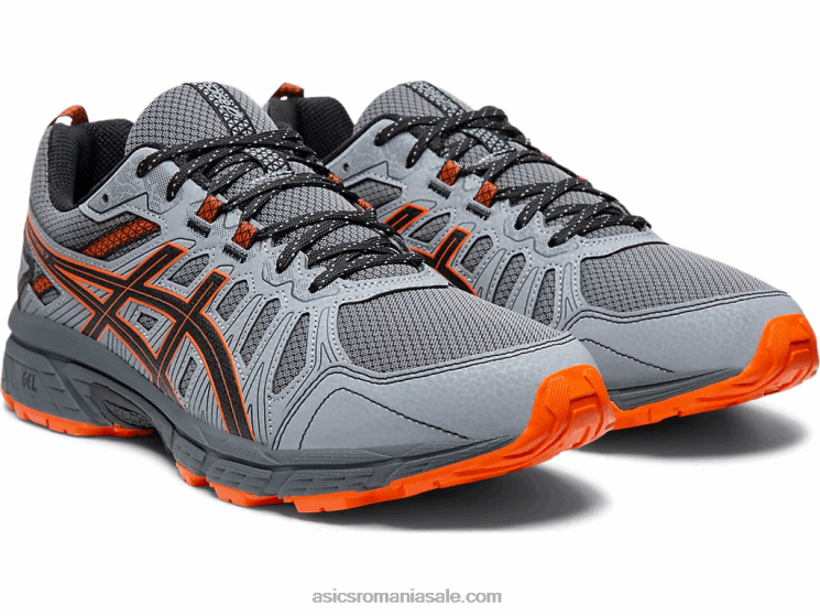 Asics purtător gri/habanero gel-venture 7 extra lat ZF4642110