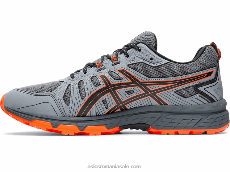 Asics purtător gri/habanero gel-venture 7 extra lat ZF4642110