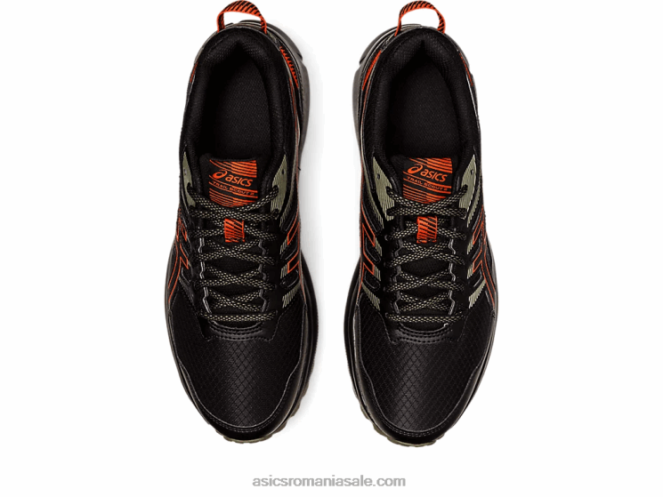 Asics roșie neagră/cherry cercetător traseu 2 ZF4641008