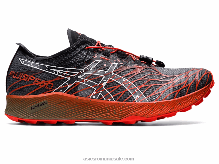 Asics roșie neagră/cherry fujispeed ZF464976