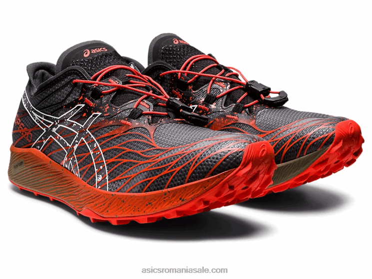 Asics roșie neagră/cherry fujispeed ZF464976