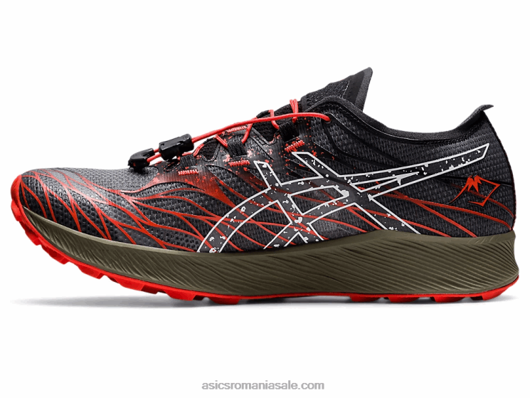 Asics roșie neagră/cherry fujispeed ZF464976