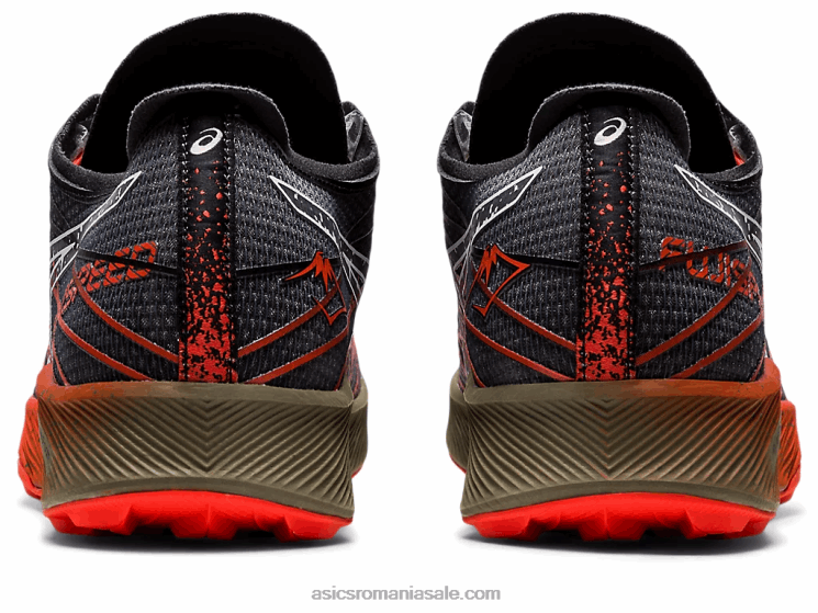 Asics roșie neagră/cherry fujispeed ZF464976