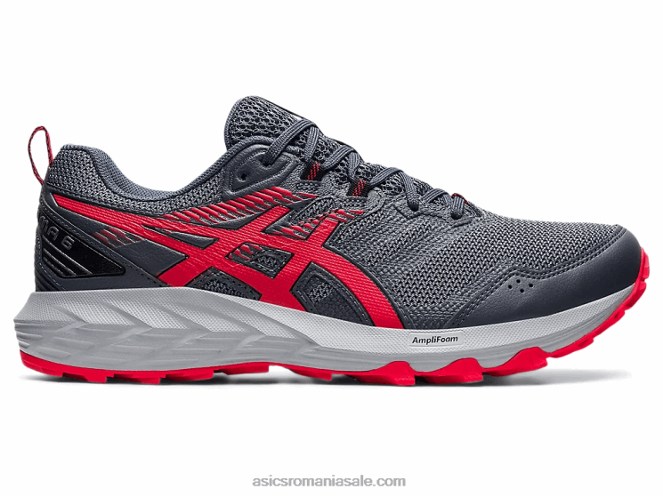 Asics suport gri/rosu electric gel-sonomul 6 ZF4641777
