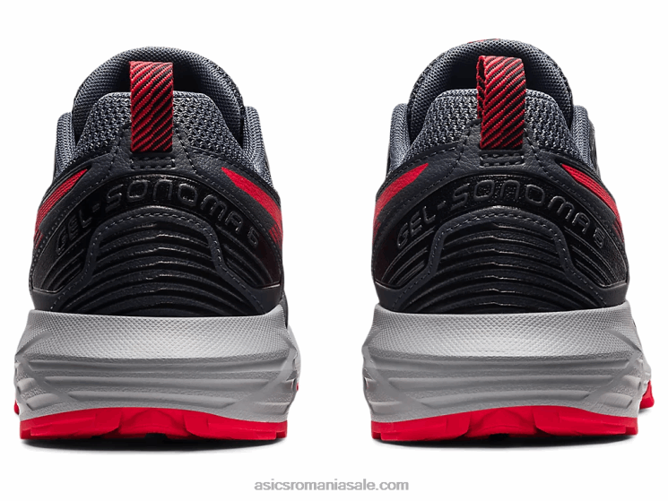 Asics suport gri/rosu electric gel-sonomul 6 ZF4641777