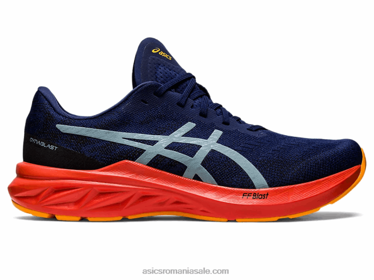 Asics adânc ocean/oțel ușor dinablast 3 ZF464821