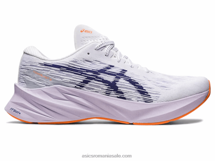Asics alb/albastru indigo novablast 3 ZF464381