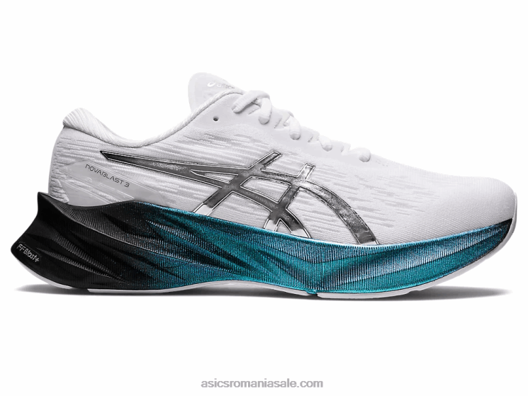 Asics alb/argint pur novablast 3 platină ZF464948
