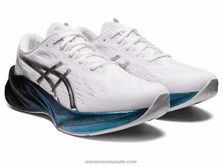 Asics alb/argint pur novablast 3 platină ZF464948