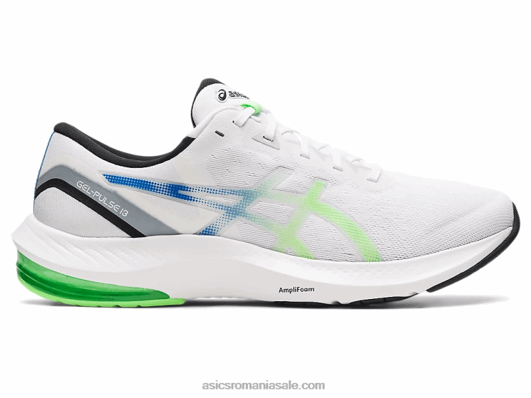 Asics alb/lime strălucitor puls de gel 13 ZF4641727