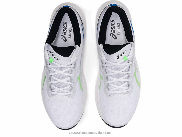 Asics alb/lime strălucitor puls de gel 13 ZF4641727