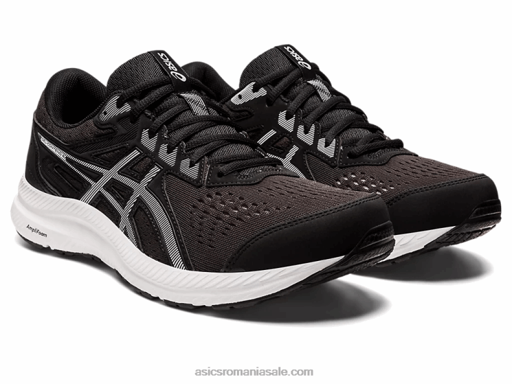 Asics alb negru conținut de gel 8 ZF464697