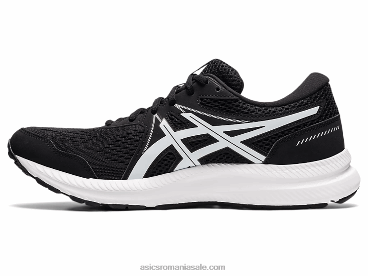 Asics alb negru gel-contend 7 extra lat ZF4641948