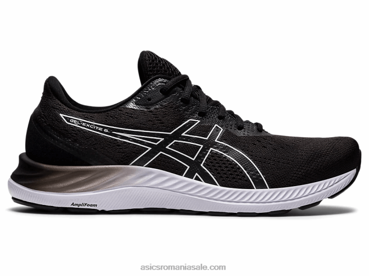 Asics alb negru gel-excitare 8 ZF4641701