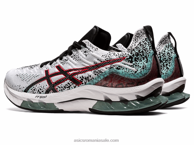 Asics alb negru gel-kinsei blast ZF4641681