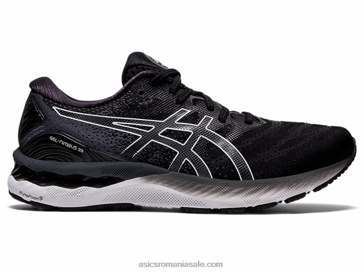 Asics alb negru gel-nimbus 23 ZF4642019