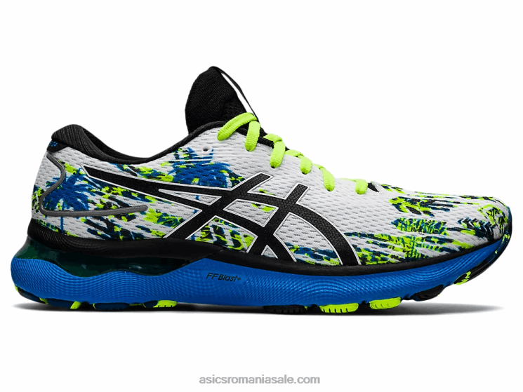 Asics alb negru gel-nimbus 24 ZF4641293