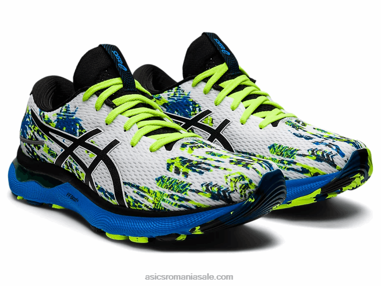 Asics alb negru gel-nimbus 24 ZF4641293