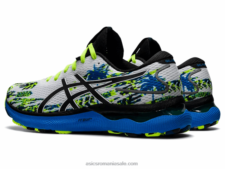 Asics alb negru gel-nimbus 24 ZF4641293