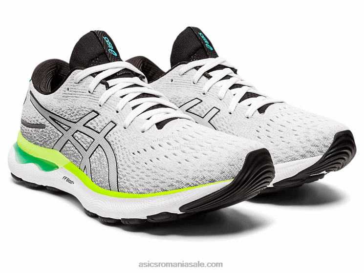 Asics alb negru gel-nimbus 24 ZF4641553